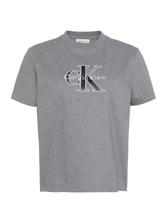 Zdjęcie produktu T-shirt z nadrukiem Calvin Klein szary