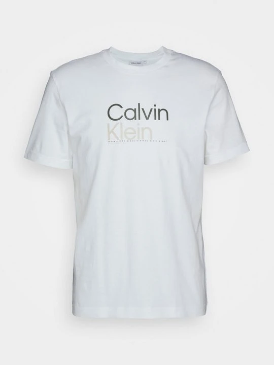 Zdjęcie produktu T-shirt z nadrukiem Calvin Klein biały