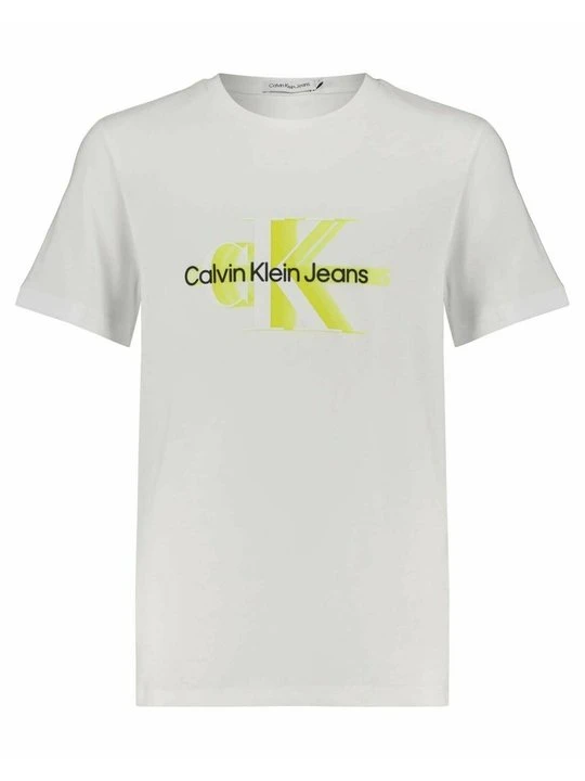 Zdjęcie produktu T-shirt z nadrukiem Calvin Klein Jeans biały
