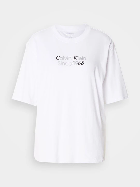 Zdjęcie produktu T-shirt z nadrukiem Calvin Klein Jeans biały
