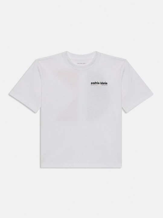 Zdjęcie produktu T-shirt z nadrukiem Calvin Klein Jeans biały