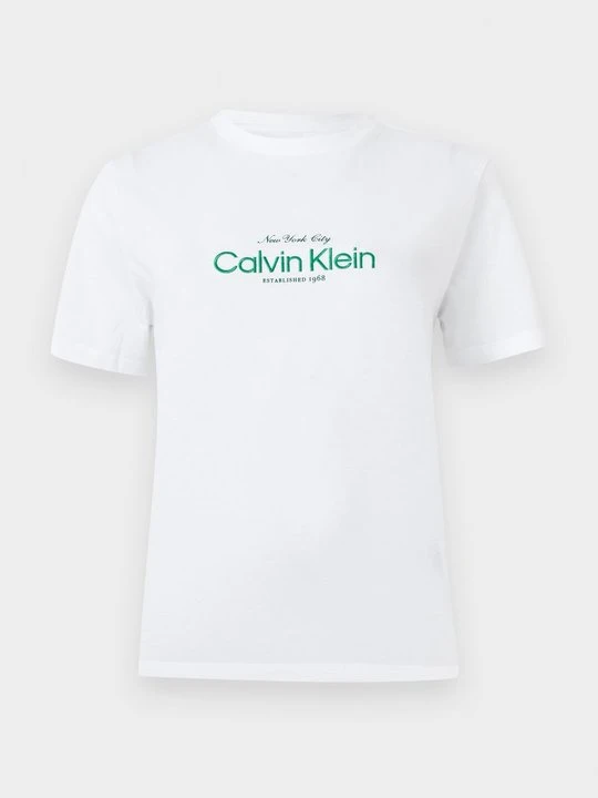 Zdjęcie produktu T-shirt z nadrukiem Calvin Klein Jeans biały
