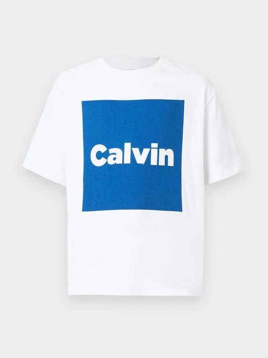 Zdjęcie produktu T-shirt z nadrukiem Calvin Klein Jeans biały