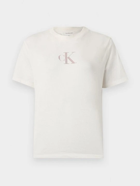 Zdjęcie produktu T-shirt z nadrukiem Calvin Klein Jeans biały