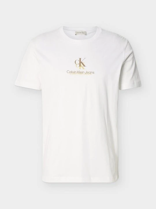 Zdjęcie produktu T-shirt z nadrukiem Calvin Klein Jeans biały