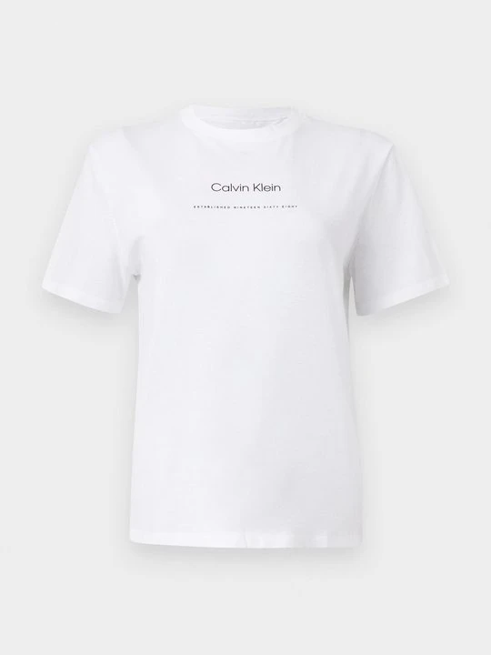 Zdjęcie produktu T-shirt z nadrukiem Calvin Klein Jeans biały