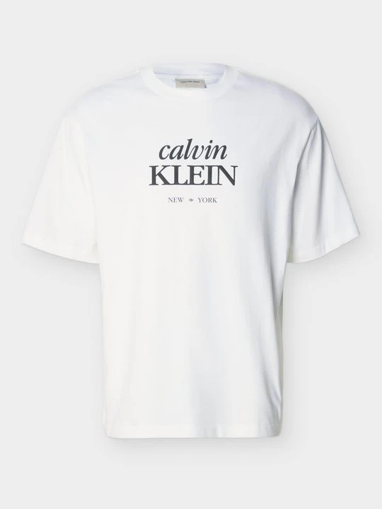 Zdjęcie produktu T-shirt z nadrukiem Calvin Klein Jeans biały