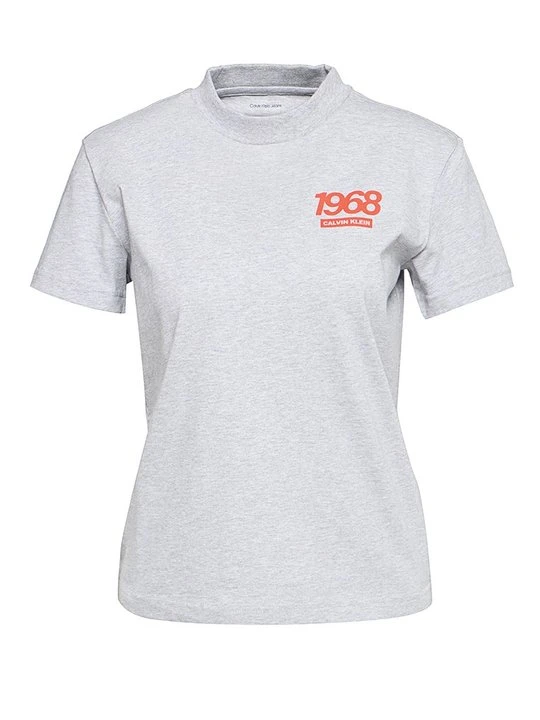 Zdjęcie produktu T-shirt z nadrukiem Calvin Klein Jeans szary