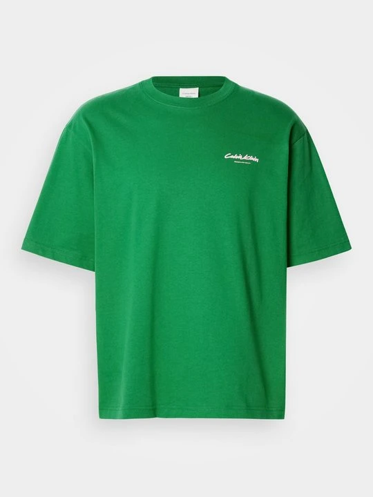 Zdjęcie produktu T-shirt z nadrukiem Calvin Klein Jeans zielony