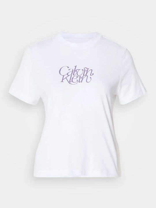 Zdjęcie produktu T-shirt z nadrukiem Calvin Klein Jeans biały