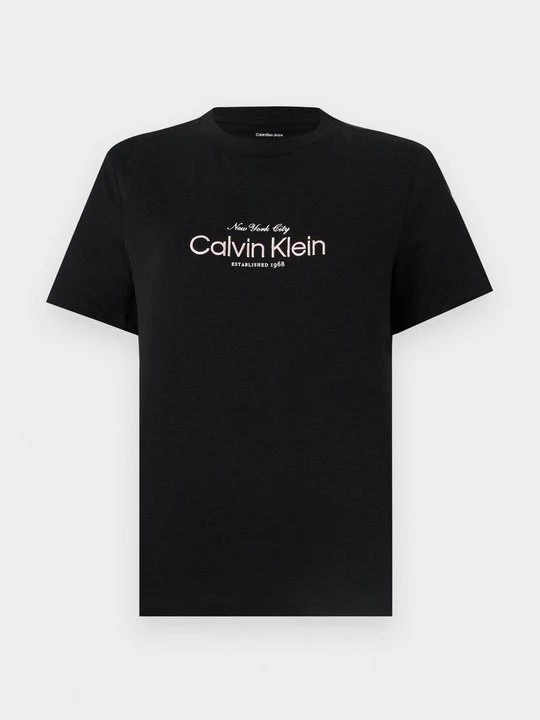 Zdjęcie produktu T-shirt z nadrukiem Calvin Klein Jeans czarny