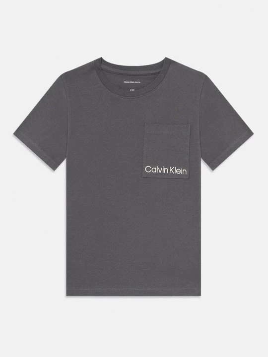 Zdjęcie produktu T-shirt z nadrukiem Calvin Klein Jeans szary