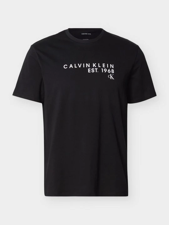 Zdjęcie produktu T-shirt z nadrukiem Calvin Klein Jeans czarny
