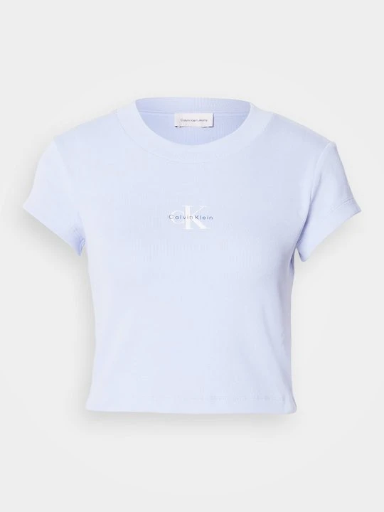 Zdjęcie produktu T-shirt basic Calvin Klein Jeans jasnoniebieski