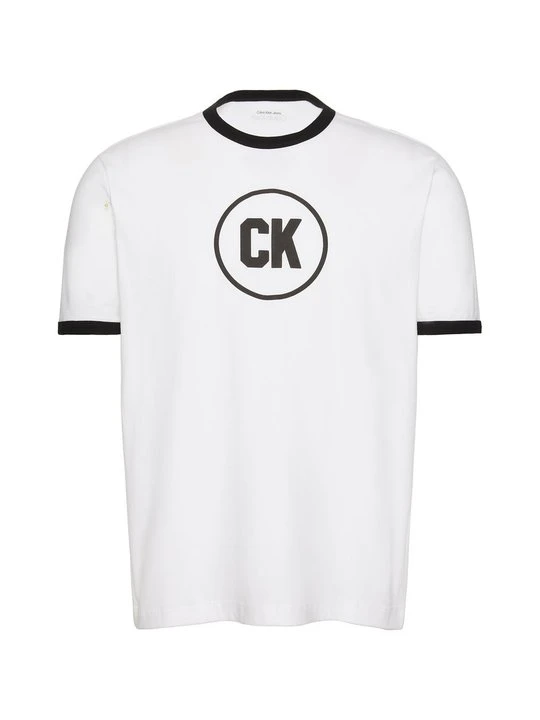 Zdjęcie produktu T-shirt z nadrukiem Calvin Klein Jeans biały