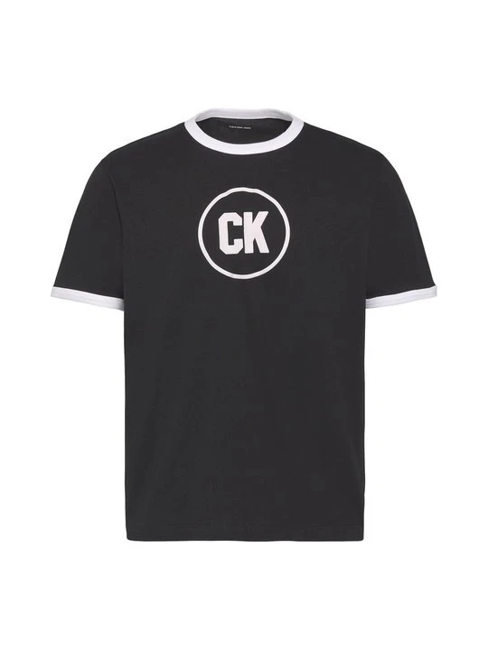 Zdjęcie produktu T-shirt z nadrukiem Calvin Klein Jeans czarny