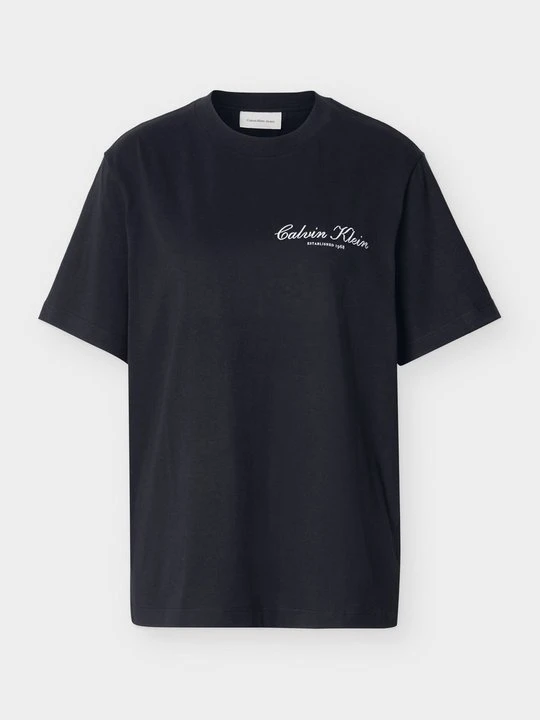 Zdjęcie produktu T-shirt z nadrukiem Calvin Klein Jeans czarny
