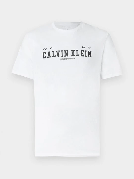 Zdjęcie produktu T-shirt z nadrukiem Calvin Klein Jeans biały