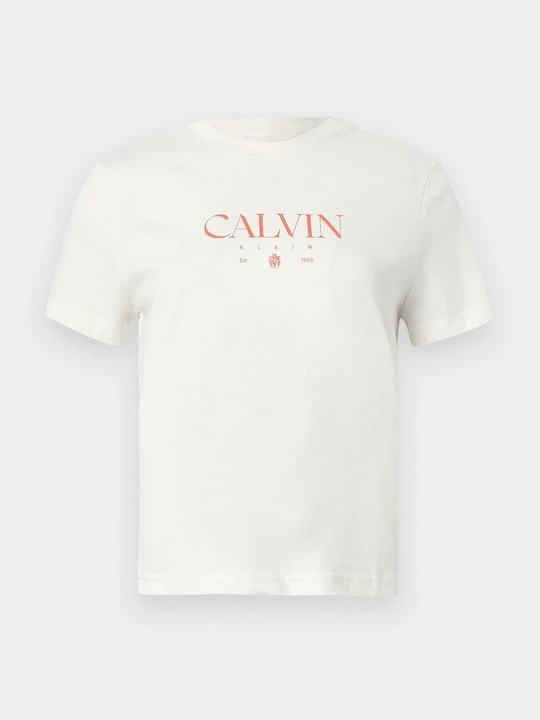 Zdjęcie produktu T-shirt z nadrukiem Calvin Klein Jeans biały