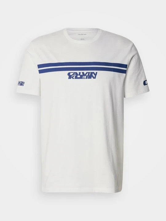 Zdjęcie produktu T-shirt z nadrukiem Calvin Klein Jeans biały