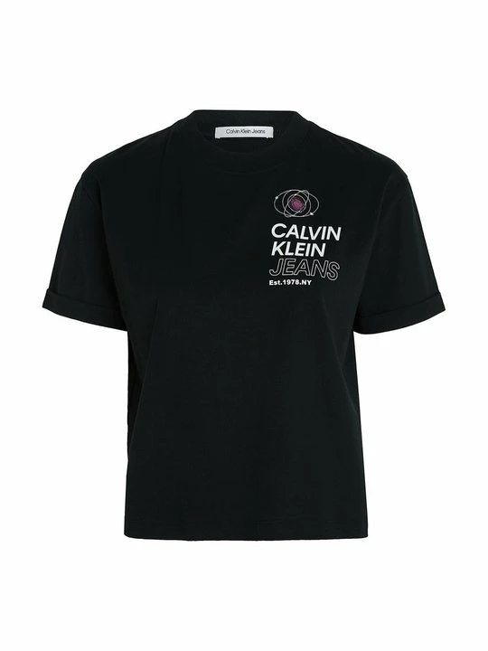 Zdjęcie produktu T-shirt z nadrukiem Calvin Klein Jeans czarny