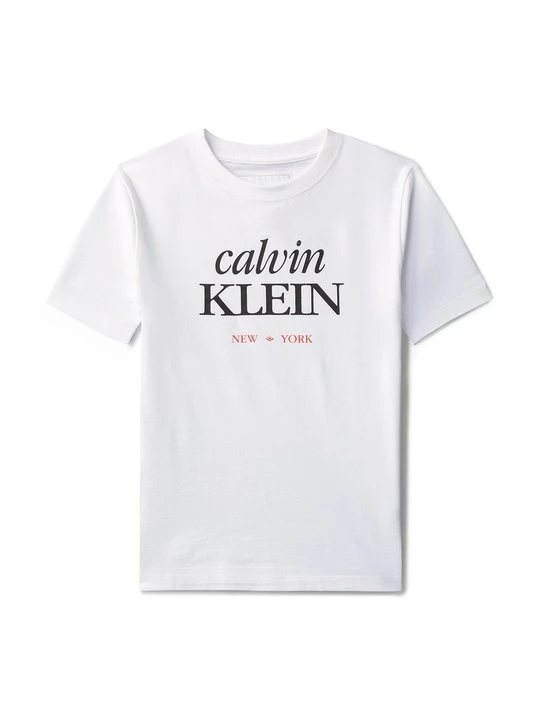 Zdjęcie produktu T-shirt z nadrukiem Calvin Klein Jeans biały