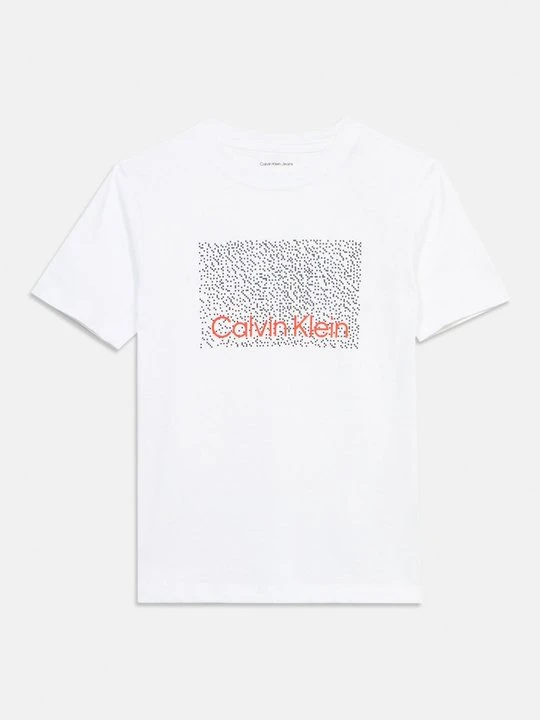 Zdjęcie produktu T-shirt z nadrukiem Calvin Klein Jeans biały