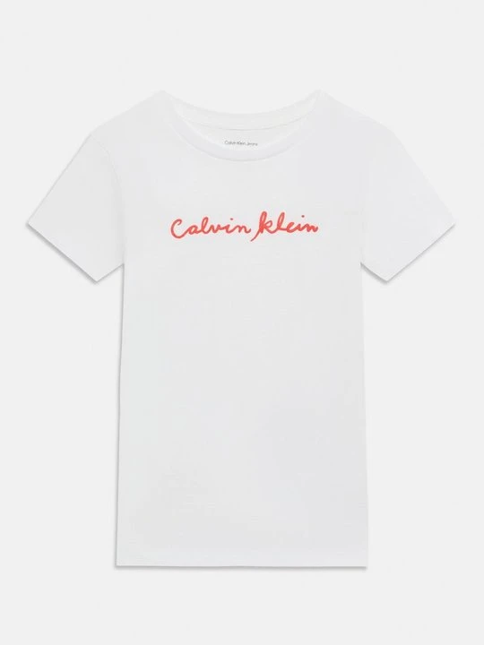 Zdjęcie produktu T-shirt z nadrukiem Calvin Klein Jeans biały