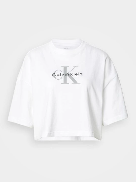 Zdjęcie produktu T-shirt z nadrukiem Calvin Klein Jeans biały