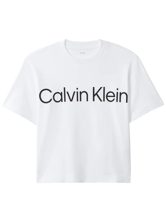 Zdjęcie produktu T-shirt z nadrukiem Calvin Klein Jeans biały