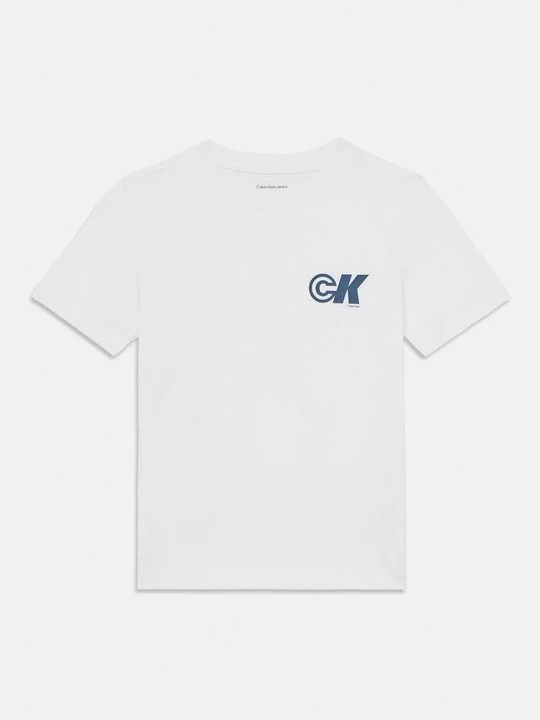 Zdjęcie produktu T-shirt z nadrukiem Calvin Klein Jeans biały