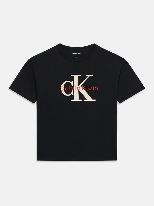 Zdjęcie produktu T-shirt z nadrukiem Calvin Klein Jeans czarny