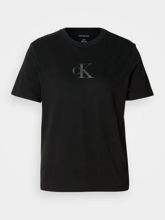 Zdjęcie produktu T-shirt z nadrukiem Calvin Klein Jeans czarny