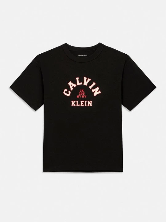 Zdjęcie produktu T-shirt z nadrukiem Calvin Klein Jeans czarny