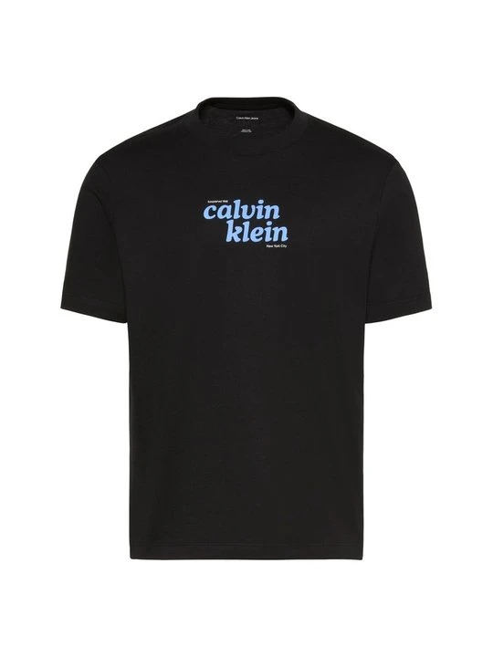 Zdjęcie produktu T-shirt z nadrukiem Calvin Klein Jeans czarny