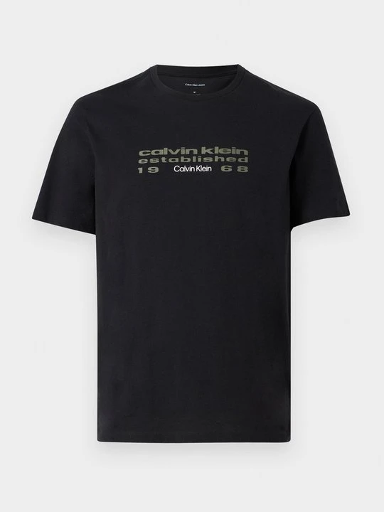 Zdjęcie produktu T-shirt z nadrukiem Calvin Klein Jeans czarny