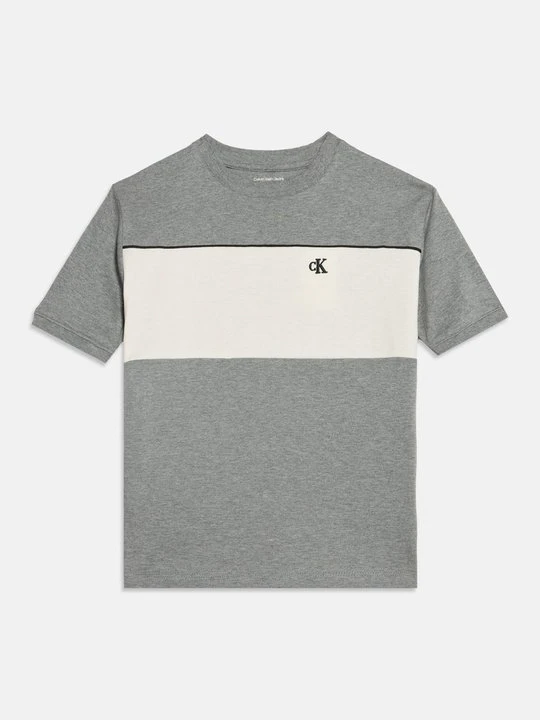 Zdjęcie produktu T-shirt z nadrukiem Calvin Klein Jeans szary