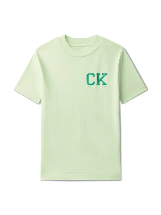 Zdjęcie produktu T-shirt z nadrukiem Calvin Klein Jeans zielony