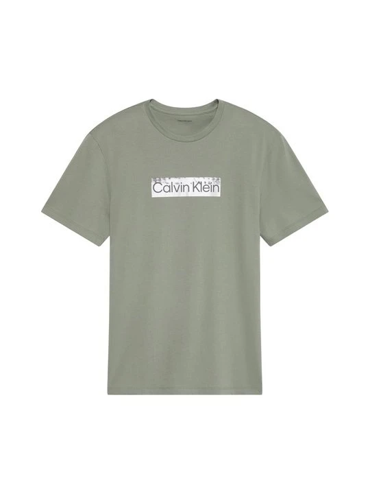Zdjęcie produktu T-shirt z nadrukiem Calvin Klein khaki
