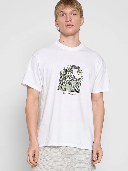 Zdjęcie produktu T-shirt z nadrukiem Carhartt WIP biały
