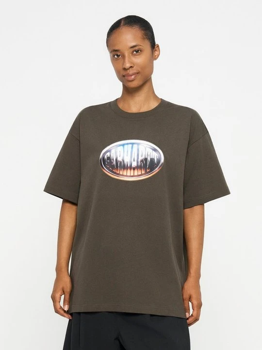Zdjęcie produktu T-shirt z nadrukiem Carhartt WIP zielony