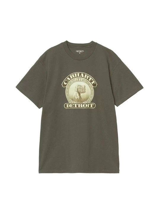 Zdjęcie produktu T-shirt z nadrukiem Carhartt WIP zielony