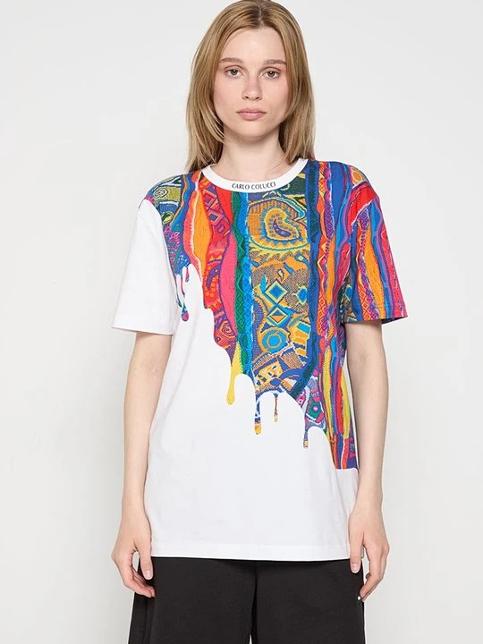 Zdjęcie produktu T-shirt z nadrukiem Carlo Colucci