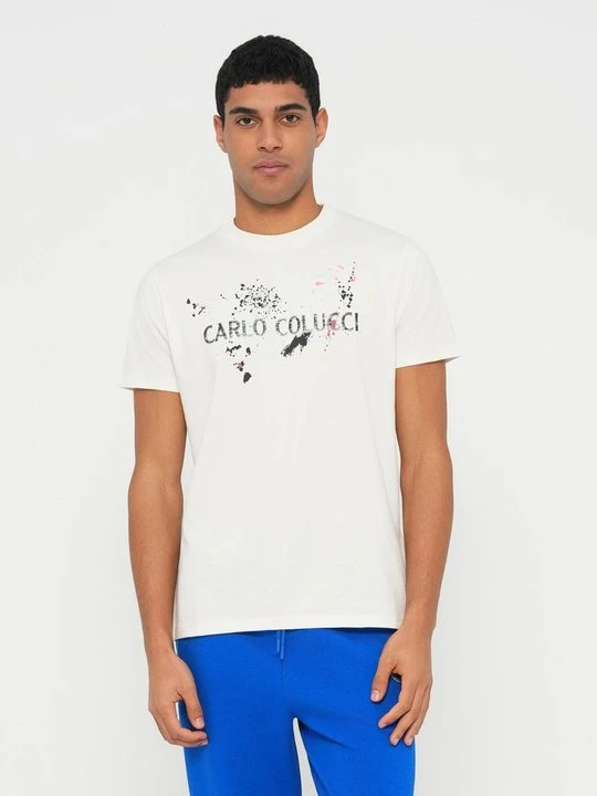 Zdjęcie produktu T-shirt z nadrukiem Carlo Colucci