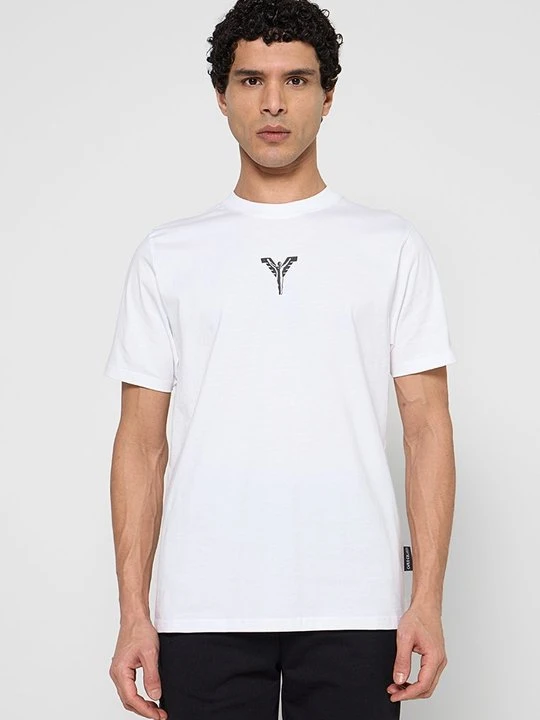 Zdjęcie produktu T-shirt z nadrukiem Carlo Colucci biały