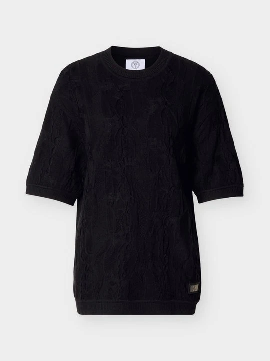 Zdjęcie produktu T-shirt z nadrukiem Carlo Colucci czarny