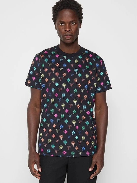 Zdjęcie produktu T-shirt z nadrukiem Carlo Colucci szary