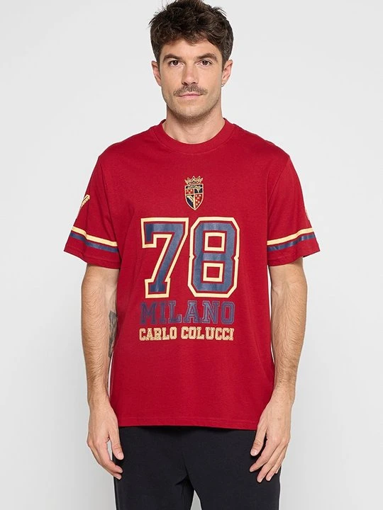 Zdjęcie produktu T-shirt z nadrukiem Carlo Colucci