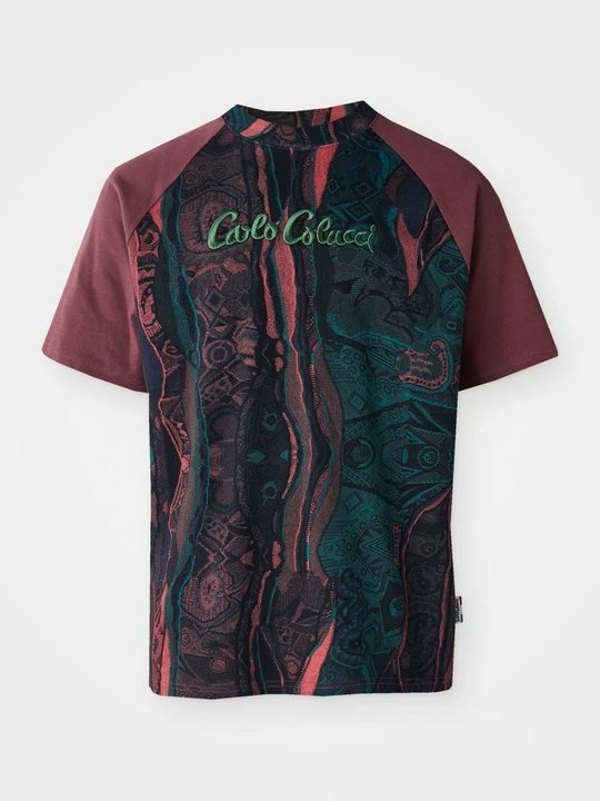 Zdjęcie produktu T-shirt z nadrukiem Carlo Colucci czarny