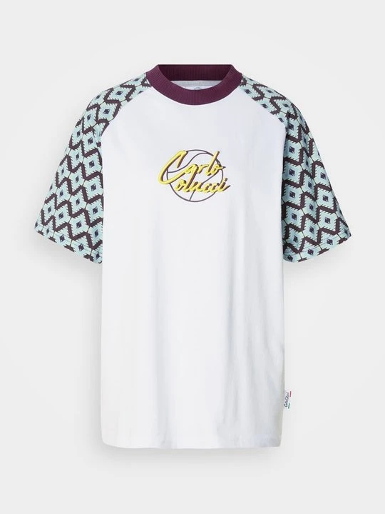 Zdjęcie produktu T-shirt z nadrukiem Carlo Colucci biały